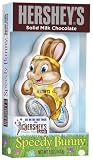 Hershey's Easter Solid Milk Chocolate Bunny, Speedy, 5-Ounce Packages (Pack of 4)