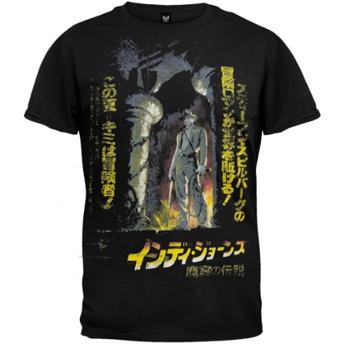  Indiana Jones - Japanese Movie Soft T-Shirt