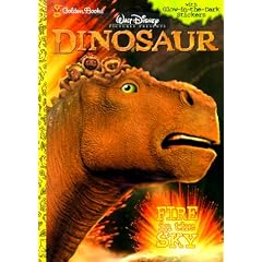 Fire in the Sky (Walt Disney Pictures Presents Dinosaur - Coloring Book: Glow-in-the-Dark Sticker Book