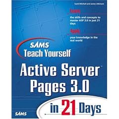 Sams Teach Yourself Active Server Pages 3.0 in 21 Days (Sams Teach Yourself...in 21 Days)