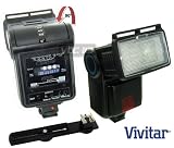 Vivitar SF4000 Bounce Zoom Slave Flash Enhance Photos - Colors & Saturation For The Nikon D5000 - D3000 Digital SLR Cameras