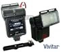 Vivitar SF4000 Bounce Zoom Slave Flash " Enhance Photos, Colors & Saturation " For The Nikon D5000, D3000 Digital SLR Cameras