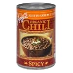 Amy's Light in Sodium Organic Spicy Chili, 14.7-Ounce Cans (Pack of 12)