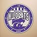 Kansas St - Art Glass Clock (12in)