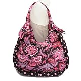 Belvah Quilted Floral Hobo Handbag