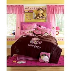 BOBBY JACK 4PC TWIN BEDDING SET, Comforter, 3pc Sheet Set, NEW Girl