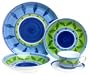 Caleca Bluemoon 5-Piece Dinnerware Place Setting, Service for 1