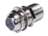 F Type Jack/F Jack Chassis Mount Coupler