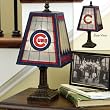 14" Art-Glass Table Lamp-Cubs