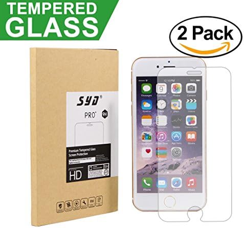 Sancoll®,0.26mm Tempered Glass Screen Protector For Iphone SE Iphone5 Iphone 5s,(2-Pack)