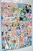 4 Anime Chobits Dark Chi White Chi Sticker Sheet Set