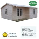 Review IOS  / Westminter Log Cabin Home Office 4m x 3m with FREE FLOOR & FELT