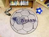 CS Fullerton Titans NCAA Soccer Ball Round Floor Mat (29)