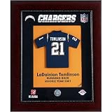 LaDainian Tomlinson #21 San Diego Chargers NFL Limited Edition Rookie Year Original Mini Jersey Framed 13x16