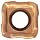 Sandvik Coromant CoroDrill Carbide Drilling Insert, 2 Edge, 880 Style, GC1044 Grade, TiAlN Coating