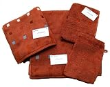 Exclusives Luxus Handtuch Serie: Quattro von Framsohn Farbe: 478 arabeske - kupfer, 50 x 100 cm