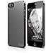 iPhone SE case, elago® [Breathe][Semigloss Metallic Dark Grey] - [Heat Reduction][Minimalistic][True Fit] - for iPhone SE/5/5S