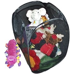 Fackelmann 84346 Active faltbarer W�schekorb, BxHxT: 36 x 58 x 36 cm, farblich sortiert (schwarz, grau, blau)