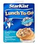 Starkist Charlie's Lunch Kits, Chunk White Tuna In Water, 4.3-Ounce, 2-Count Lunch Kits (Pack of 8)