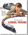 Desperate Enterprises Lionel Trains Collectible Metal Sign, Model# 1305