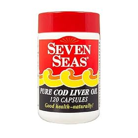 Seven Seas Traditional Cod Liver Oil 120 Capsules