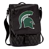 Michigan State University IPAD Tablet E-reader Shoulder Bag Carrier Holder fits Tablets, E-readers and Netbooks such as Ipad, Ipad 2, Kindle, Nook. ~ Broad Bay
