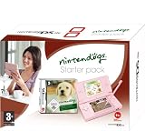 Console DS lite rose + Nintendogs labrador et ses amis