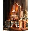 Al-Ambik� E-1237 - Destillieranlage "Alembik" 0,5 Liter mit Spiritusbrenner. Volle Funktion! Schnapsbrennen als neues Hobby: mit dieser Destille v�llig legal Whisky, Brandy und Obstschnaps selbermachen. Schnapsbrennerei f�r Zuhause - das ideale Weihnachtsgeschenk