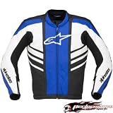 ALPINESTARS JACKET CR BLK/BLUE 52 3101191752
