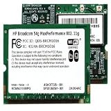 HP Broadcom 54g Mawith Windows XPerformance 802.11g Mini PCI Card