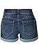 LE3NO Womens Stretchy High Waisted Denim Shorts with Pockets
