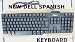 Dell USB Compact Latin American Spanish Keyboard W7646