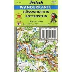 G�ssweinstein. Pottenstein 1 : 35 000: Wanderkarte mit touristischen Hinweisen, farbigen Wegemarkierungen, Wanderparkpl�tzen