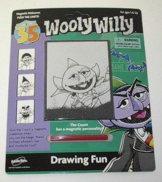 Childrens Toyshop  Toys : Sesame Street Wooly Willy - Count Drawing Fun