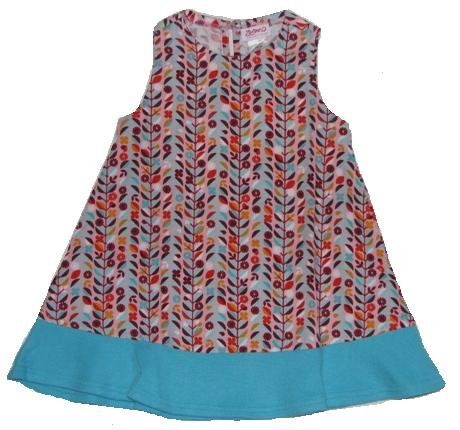 Zutano Girls Wonderland Fine Cord Jumper Dress