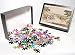 Photo Jigsaw Puzzle of Bablot in a 1911 motor race from Mary Evans