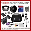 Huge Ultimate Accessory Kit for the Canon T3i & T2i Digital Slr Camera.the Kit Includes Lenses, Filters, 8gb Sd Card, 2 Extended Life Batteries , Carrying Case, Tripod, Flash Plus Much More!! These Lenses and Filters Will Attach to Any of the Following Canon Lenses 18-55mm, 75-300mm, 50mm 1.4 , 55-200mm. Huge Ultimate Accessory Kit for the Canon T3i & T2i Digital Slr Camera.the Kit Includes Lenses, Filters, 8gb Sd Card, 2 Extended Life Batteries , Carrying Case, Tripod, Flash Plus Much More!! These Lenses and Filters Will Attach to Any of the Following Canon Lenses 18-55mm, 75-300mm, 50mm 1.4 , 55-200mm.