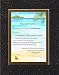 A Wish For Your Retirement Poem on 11 x 14 inches Double Beveled Matting