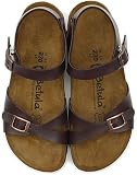 BIRKENSTOCK �r���P���V���g�b�N Betula Luisa �T���_�� �x�`���� ���C�[�U�i�r���R�t���[�j �_�[�N�u���E���iBL057053 SS11�j