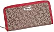 Women's DKNY Large Zip Around Wallet T&C Classics Chino/Red