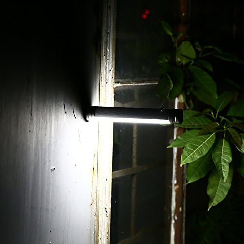 Pepnice LED Magnetic Rechargeable Multifunctional Bright Portable Emergency Flashlight Built-in Magnet, With Strong Magnetic Suction Seat, Can Adsorbed On Iron, USB Charging