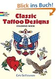 Classic Tattoo Designs Coloring Book