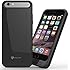 Stalion Stamina Rechargeable Extended Charging Case for iPhone 6 Plus, 6s Plus,  MFi Certified with 2 Interchangeable Frames & LED Charge Indicator Light, Jet Black