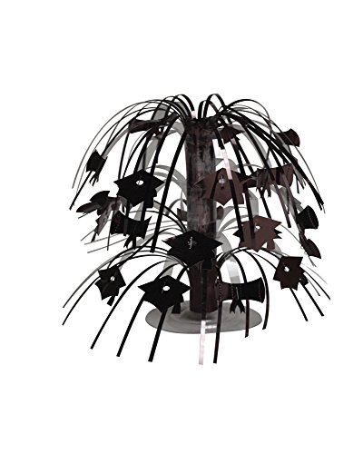 Creative-Converting-Cascade-Graduation-Centerpiece-Mini-Black