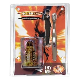 Doctor Who Light Up Toothbrush & Beaker Set