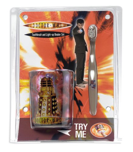 Buy Doctor Who Light Up Toothbrush & Beaker Set online at Discounted New and Used prices. Delivered to your door with Off-The-Bookshelf.