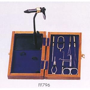 Standard Fly Tying Kit with wooden box