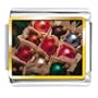 Christmas Ornament Balls Italian Charms Bracelet Link