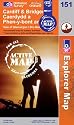 Cardiff and Bridgend/Caerdydd a Phen-Y-Bont Ar Ogwr (OS Explorer Map Active)