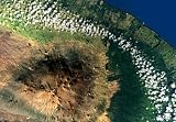Hawaii, HI (Big Island) Satellite map print 36